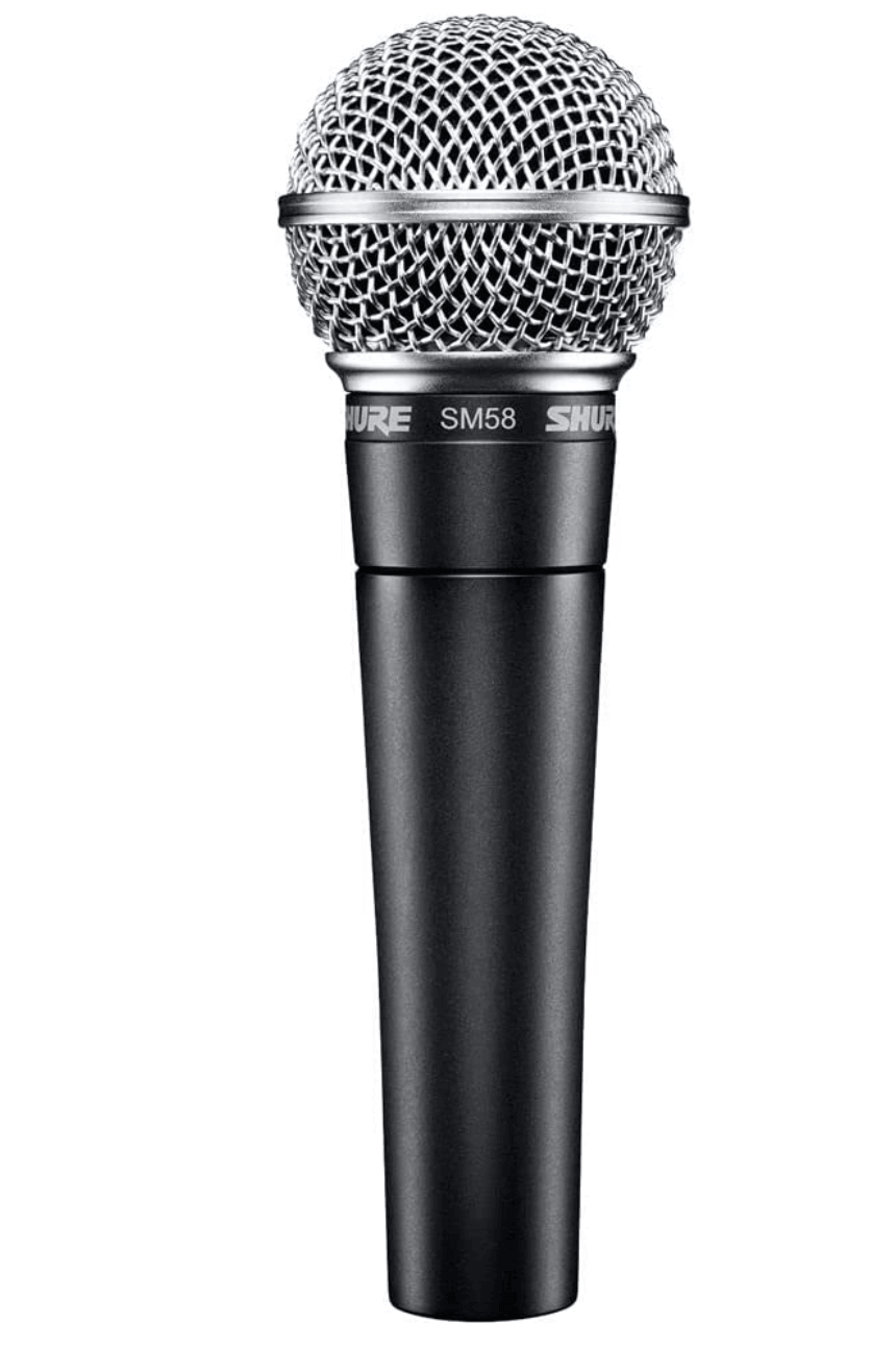 Image of podcast microphone Shure SM58