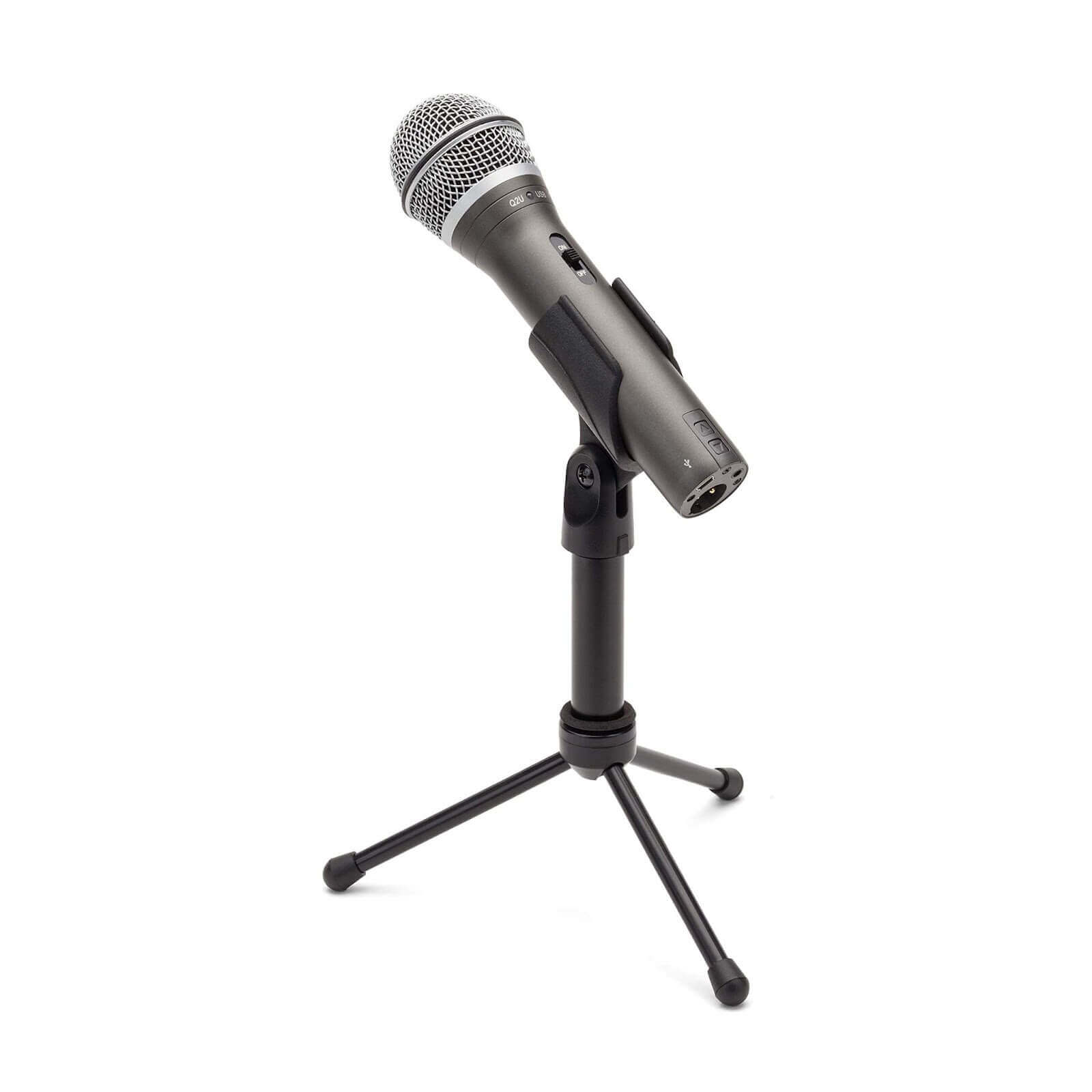 Image of Samson Q2U podcasting microphone